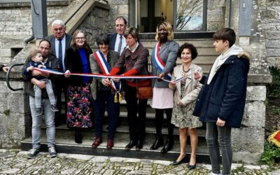 Inauguration des travaux de restauration et de rénovation à Montbrun